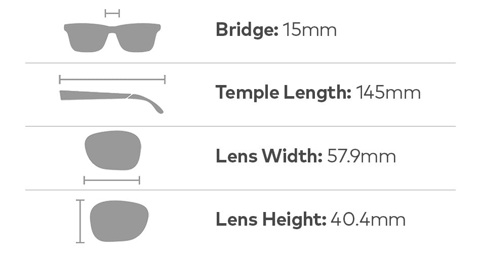 COUNT UPCYCLED - Matte Black with Lumalens Blue Ionized Lens