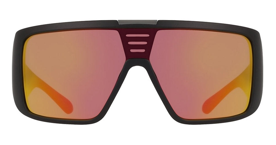 DOMO - Matte Black with Lumalens Red Ionized Lens
