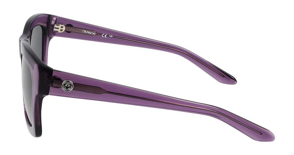 WAVERLY - Shiny Dusty Grape with Polarized Lumalens Smoke Lens