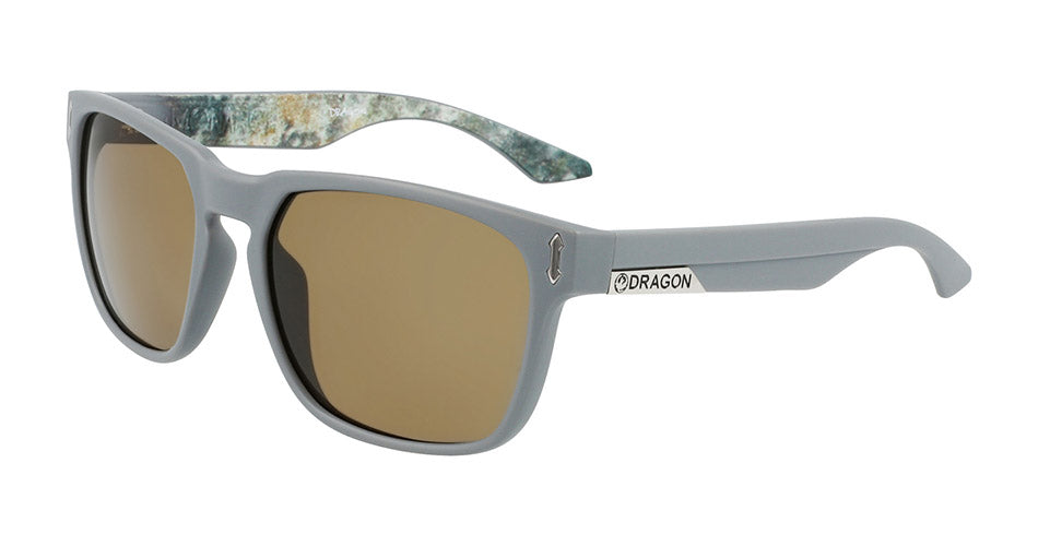 MONARCH - Matte Grey/Galaxy with Lumalens Brown Lens