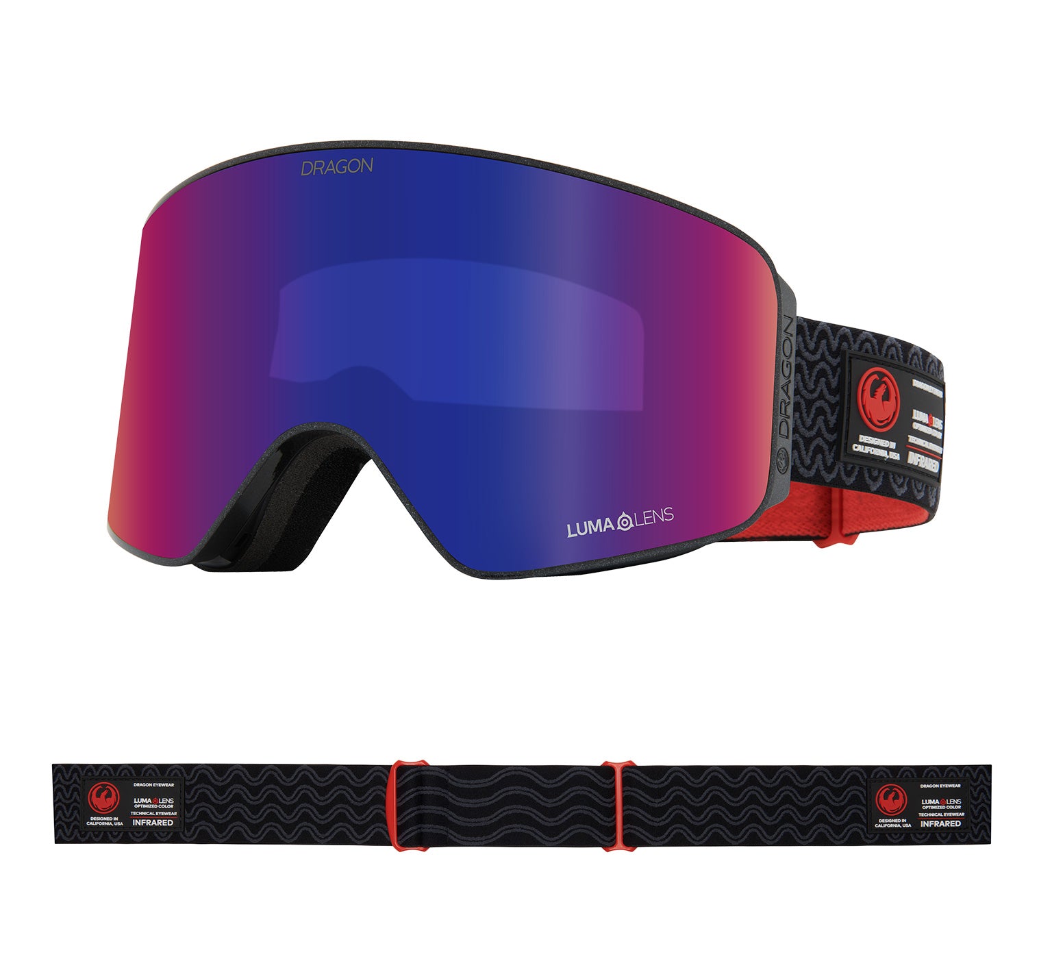 NFX MAG OTG - Obsidian with Lumalens Solace IR & Lumalens Violet Lens