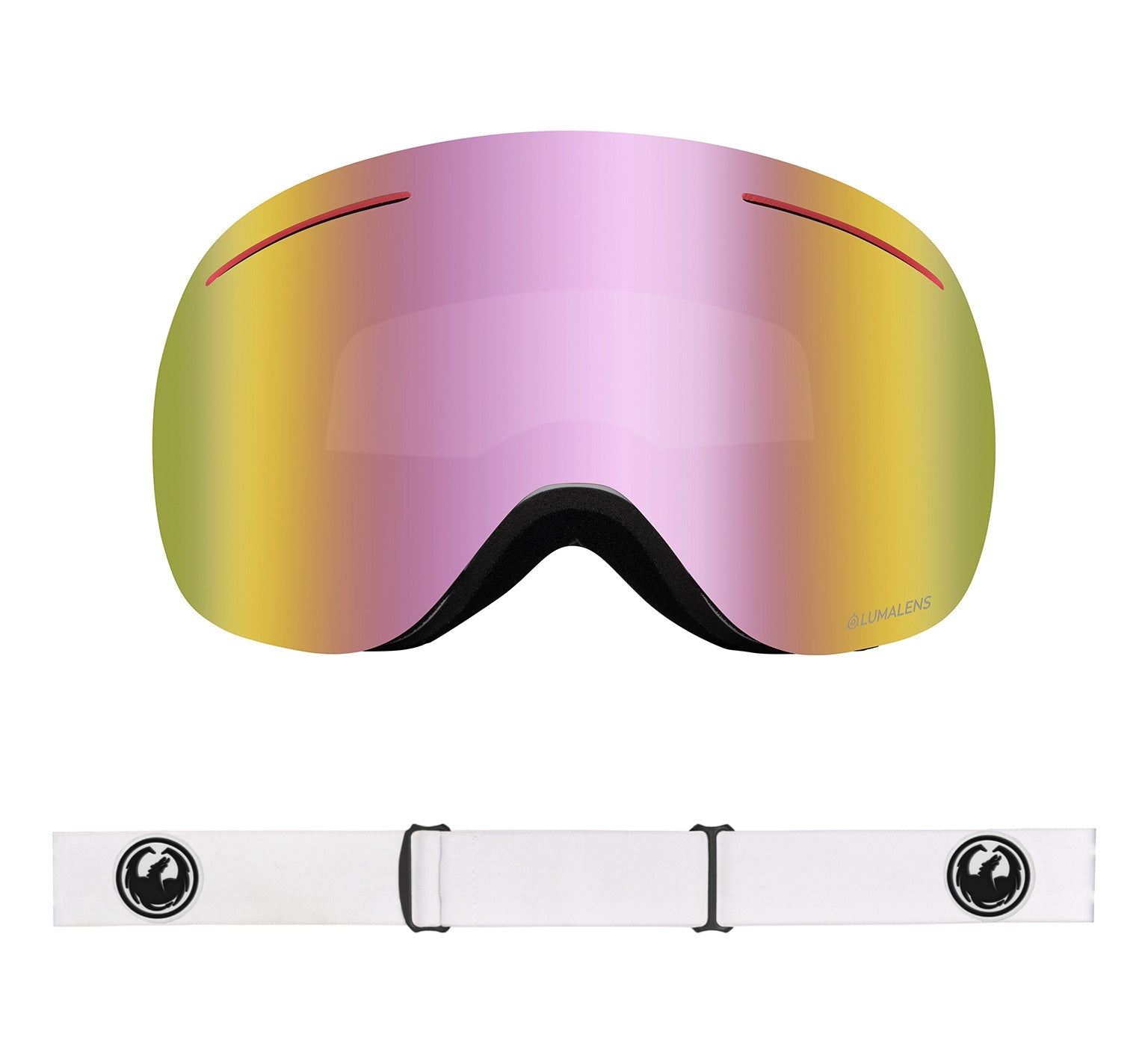 X1 - White with Lumalens Pink Ionized & Lumalens Dark Smoke Lens