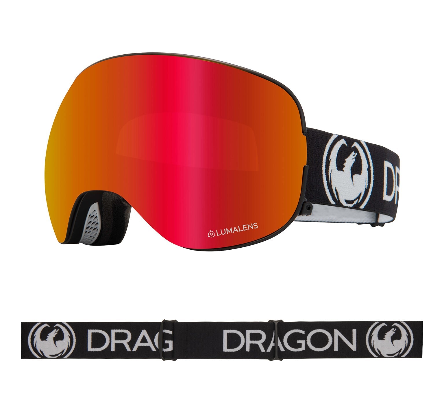 X2 - Oversized with Lumalens Red Ionized & Lumalens Rose Lens