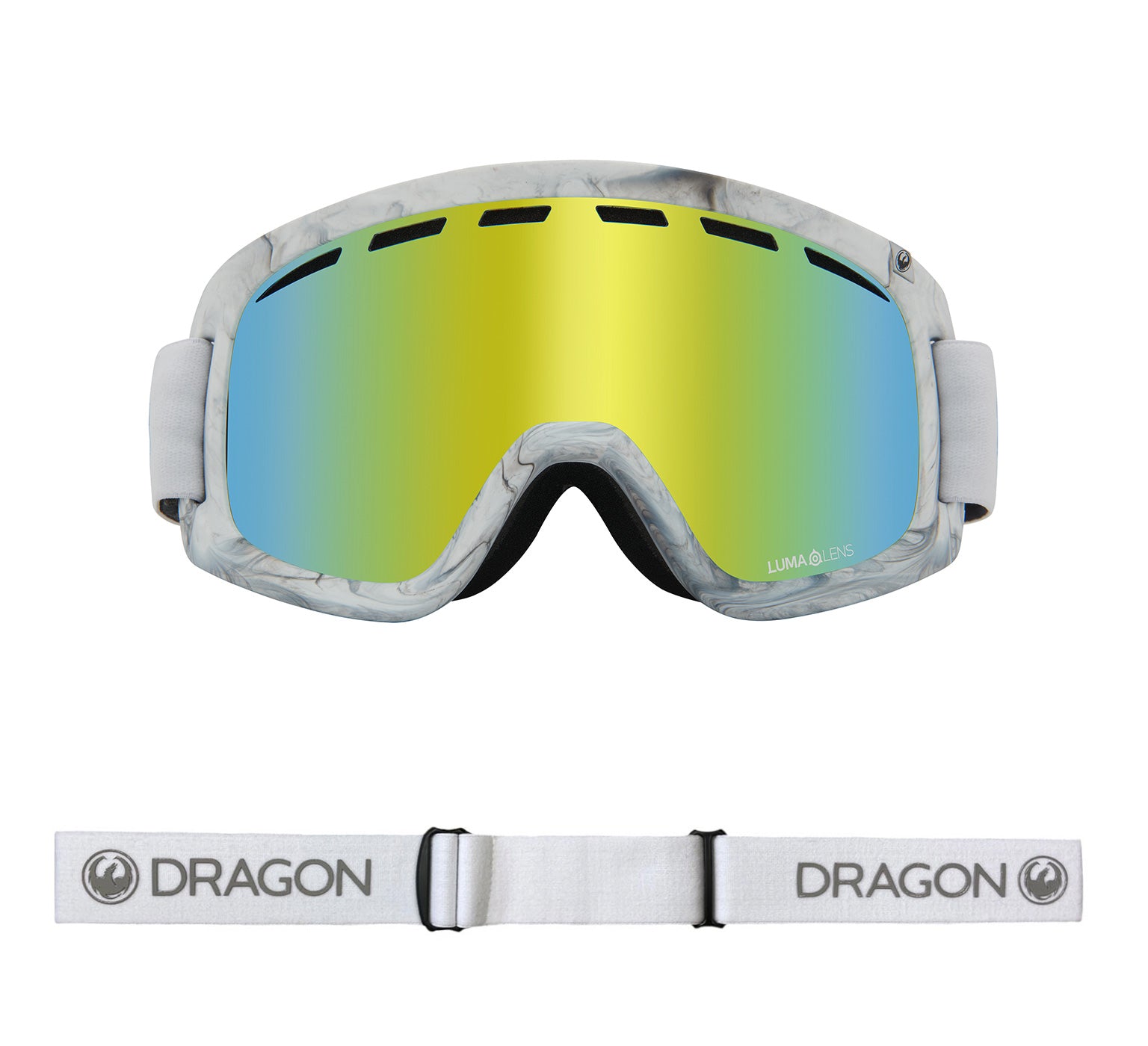 D1 OTG - Carrara with Lumalens Gold Ionized & Lumalens Amber Lens
