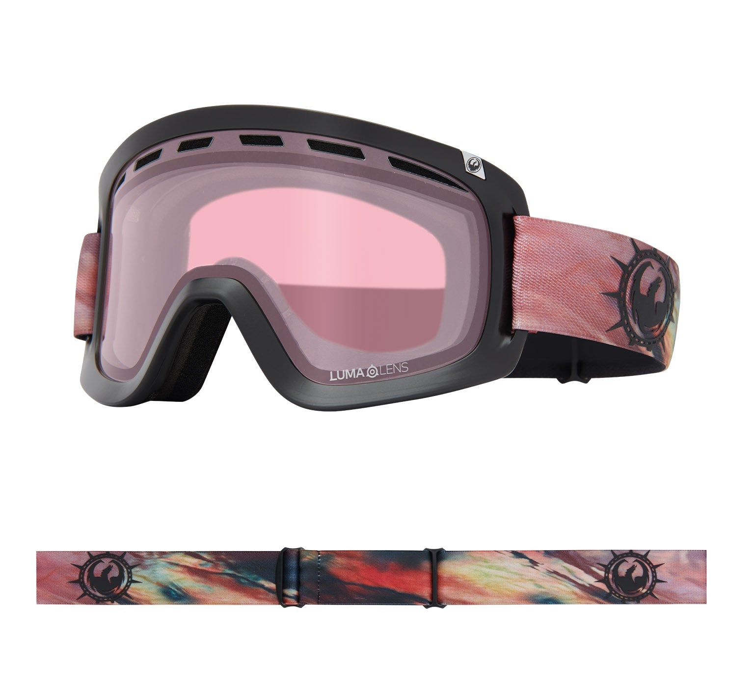 D1 OTG - Burnout with Lumalens Gold Ionized & Lumalens Light Rose Lens