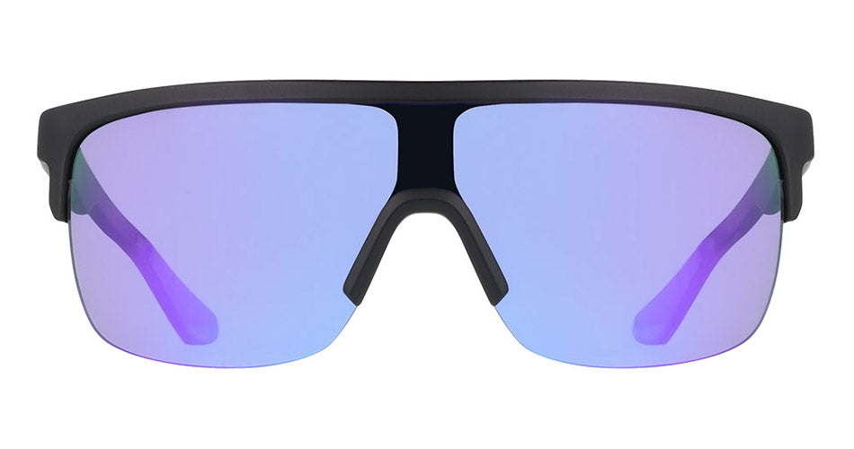 SLOTTED - Matte Black with Lumalens Purple Ionized Lens