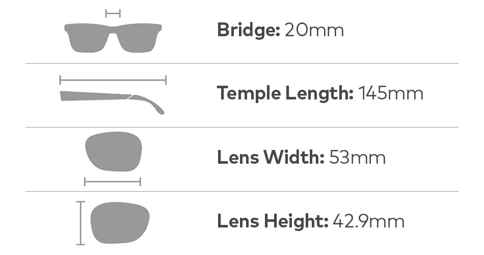 DRAC - Matte Black H2O with Polarized Lumalens Blue Ionized Lens