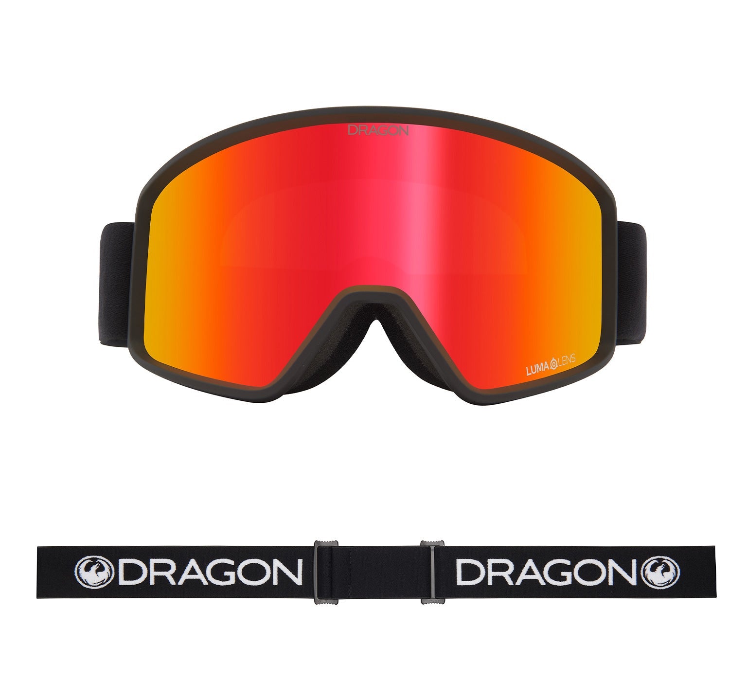 DXT OTG - Black with Lumalens Red Ionized Lens