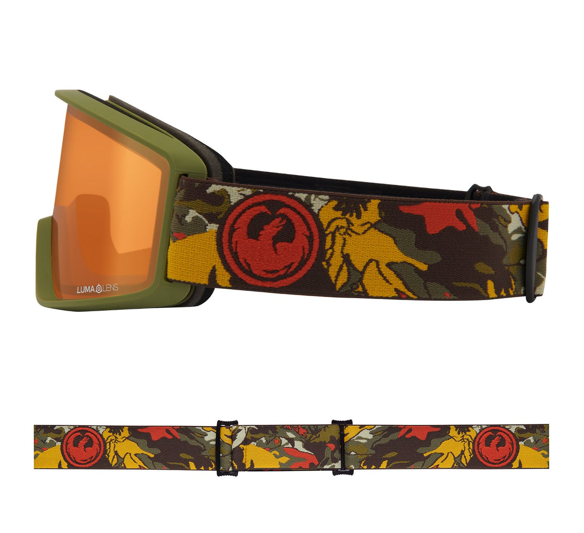 DXT OTG - Leafy Camo with Lumalens Amber Lens