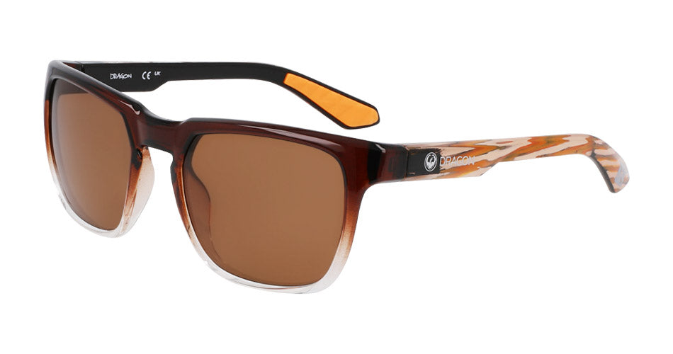 SLIP - Brown Gradient/Apricot Resin with Polarized Lumalens Brown Lens