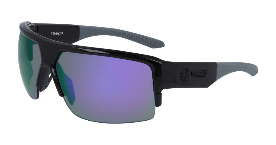 RIDGE X - Black with Lumalens Violet Ionized & Lumalens Brown Lens