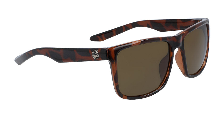 MERIDIEN - Shiny Tortoise with Polarized Lumalens Brown Lens