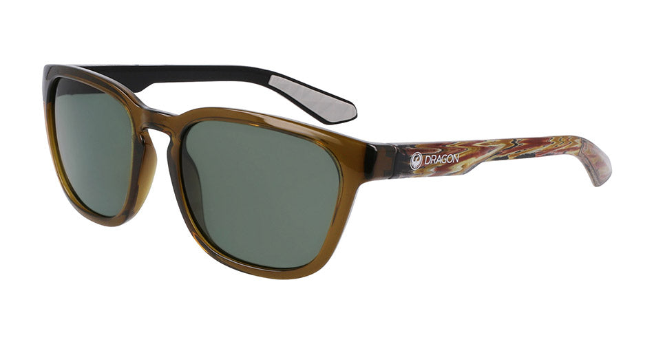 DUNE - Shiny Olive Crystal/Rob Machado with Polarized Lumalens G15 Green Lens