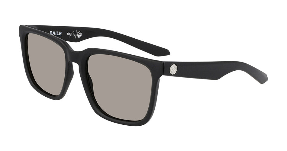 BAILE XL - Matte Black with Lumalens Silver Ionized Lens
