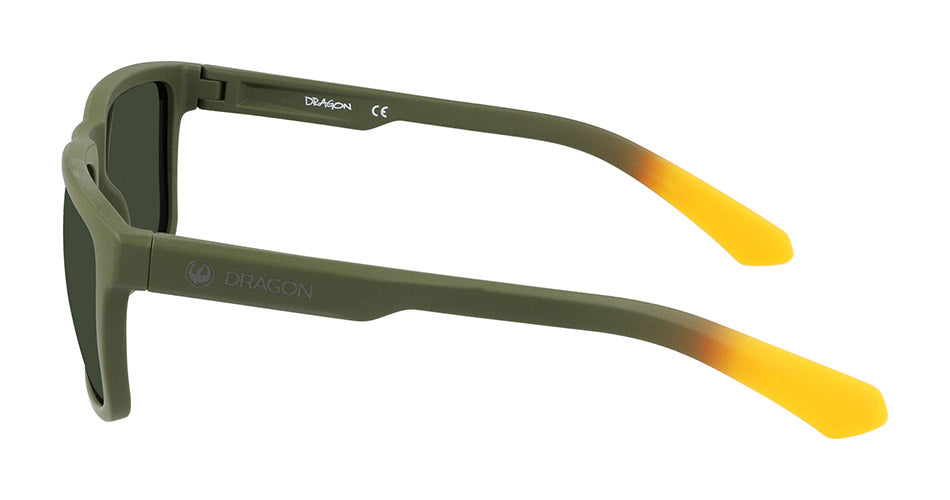 REED XL - Matte Olive Fade with Lumalens G15 Green Lens