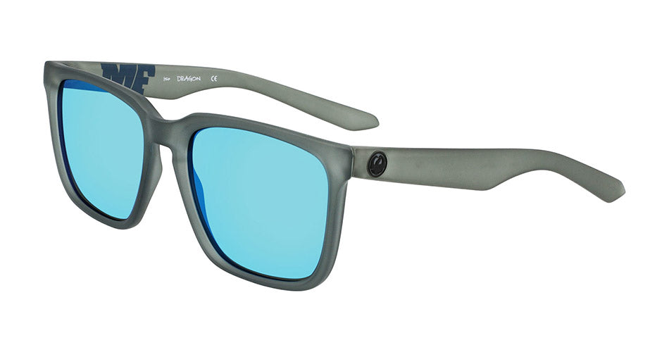 BAILE XL - Matte Crystal Shadow H2O with Polarized Lumalens Blue Ionized Lens
