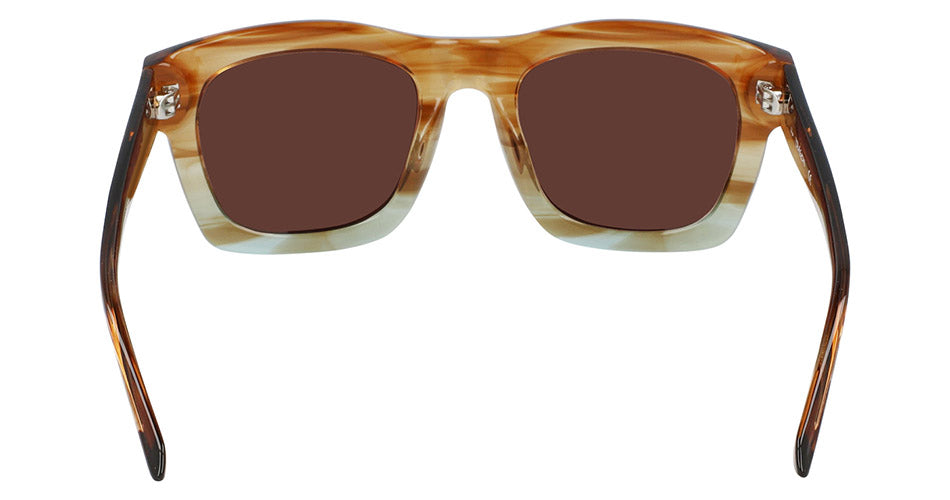 WAVERLY - Brown Teal Gradient with Lumalens Rose Copper Ionized Lens