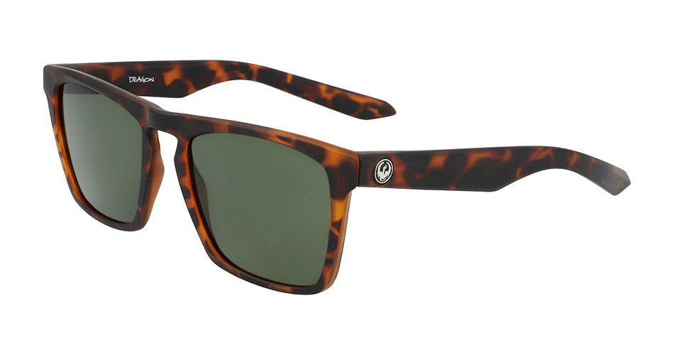 DRAC - Matte Tortoise with Lumalens G15 Green Lens