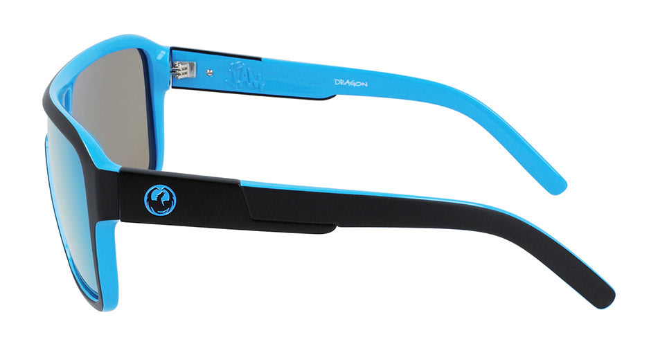 REMIX - Matte Black with Lumalens Sky Blue Ionized Lens