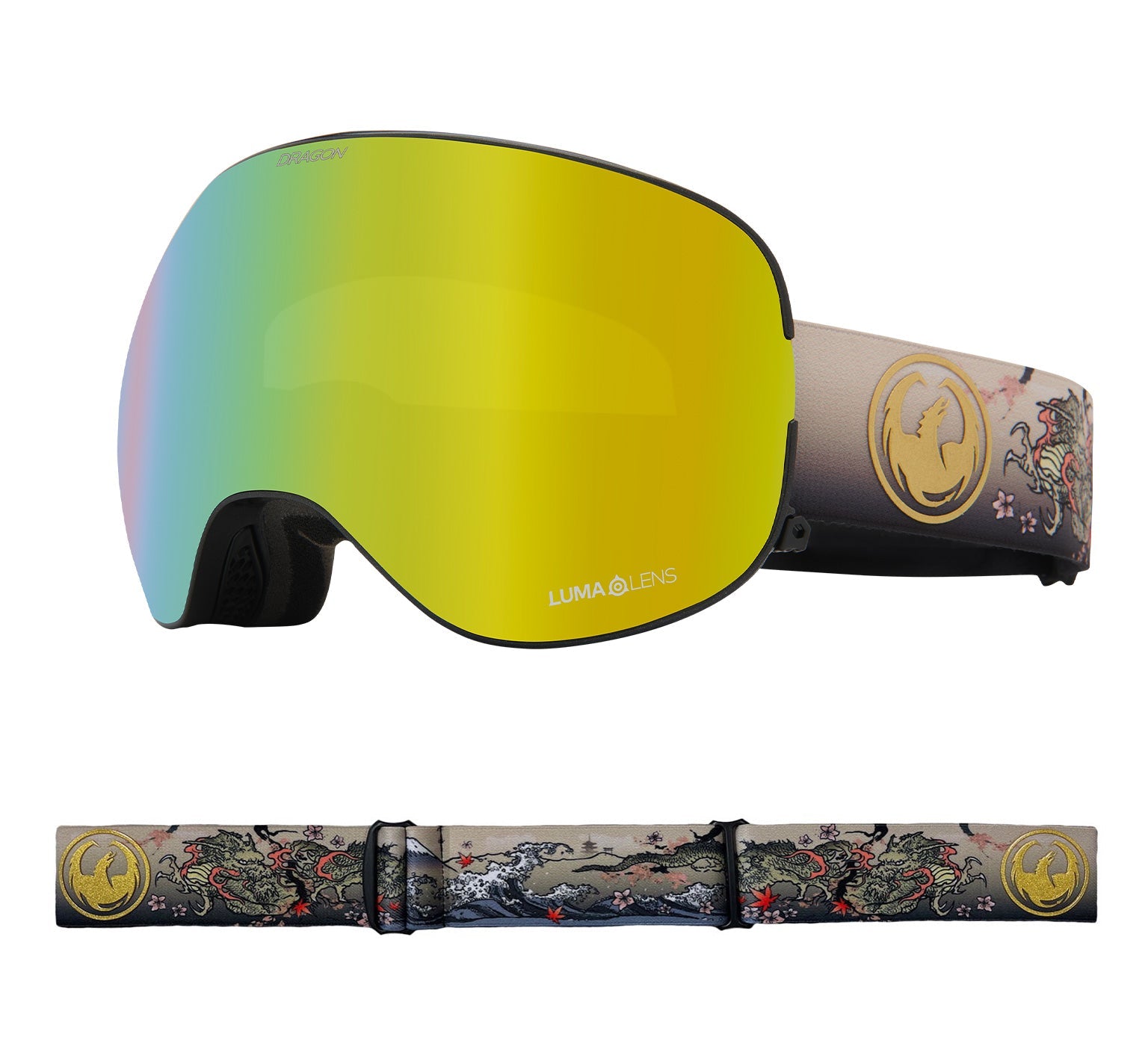 X2 - Edo with Lumalens Gold Ionized & Lumalens Light Rose Lens