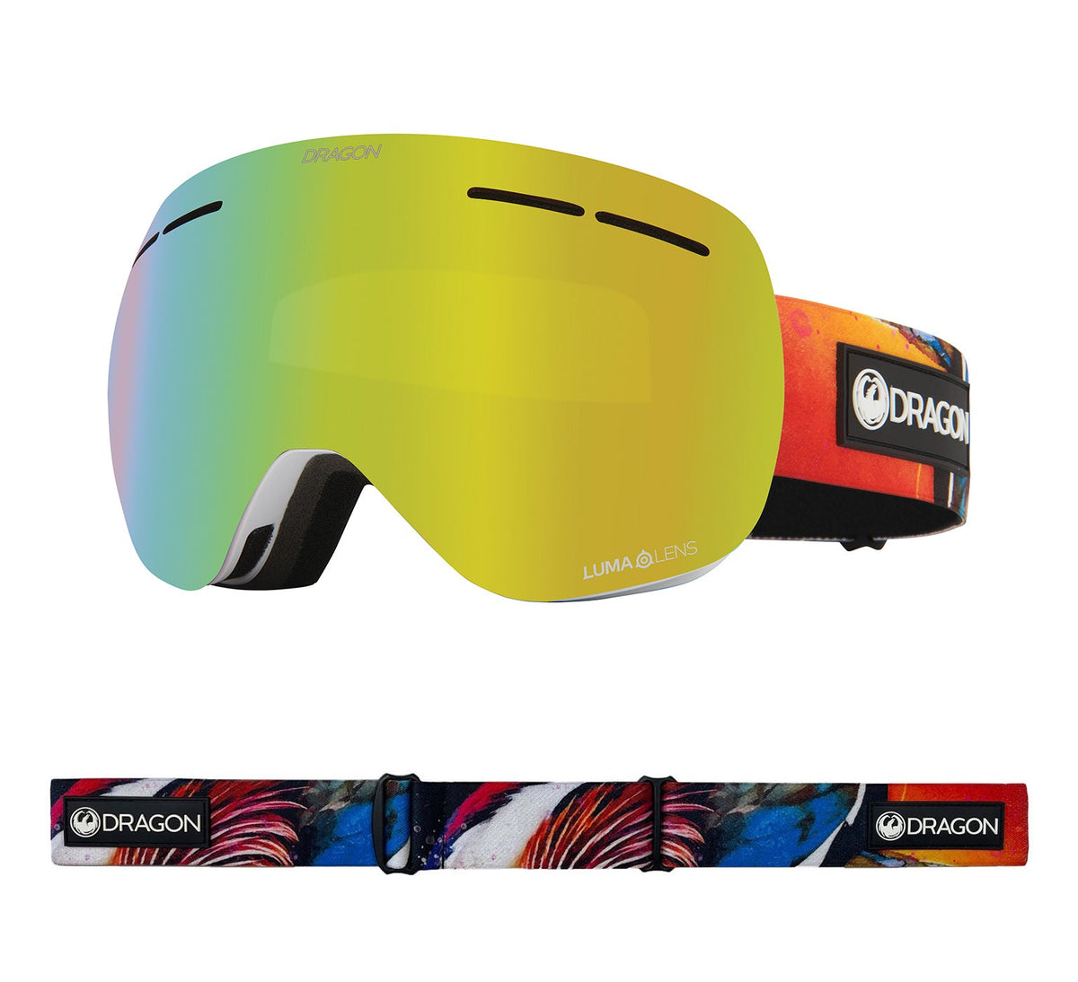 X1s - Hot Duck with Lumalens Gold Ionized &amp; Lumalens Yellow Lens