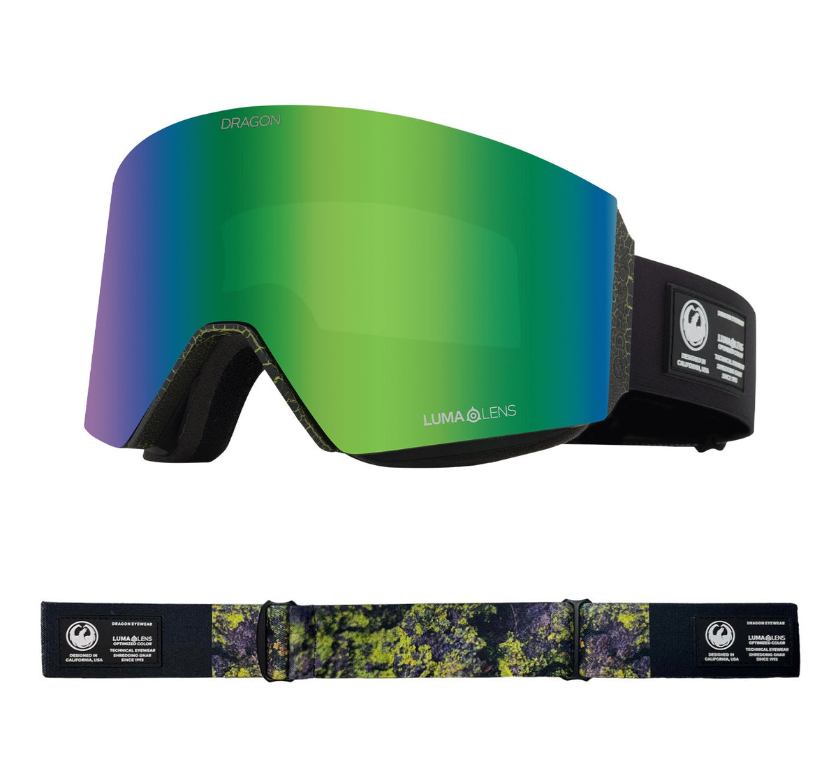 RVX MAG OTG - Lichen with Lumalens Green Ionized &amp; Lumalens Amber Lens