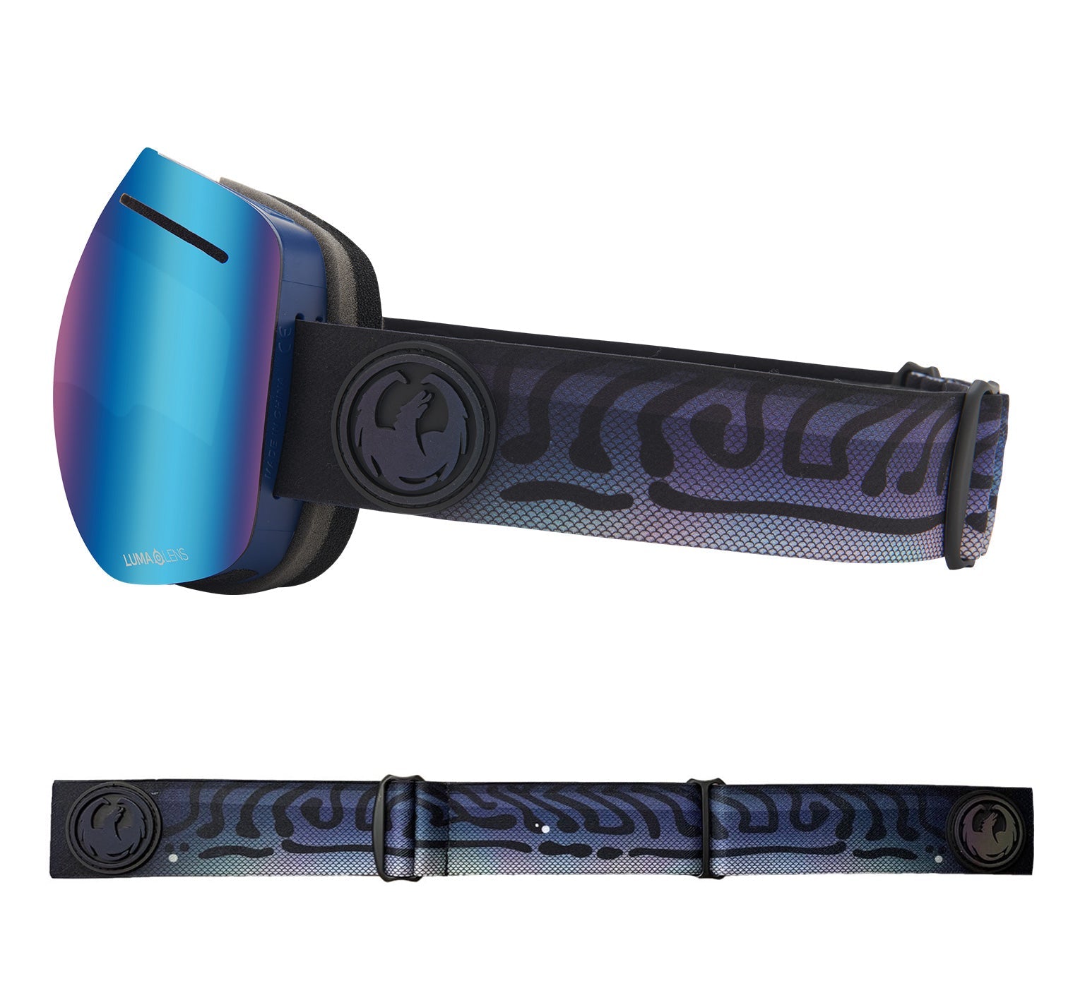 X1 - Mackeral with Lumalens Blue Ionized & Lumalens Amber Lens
