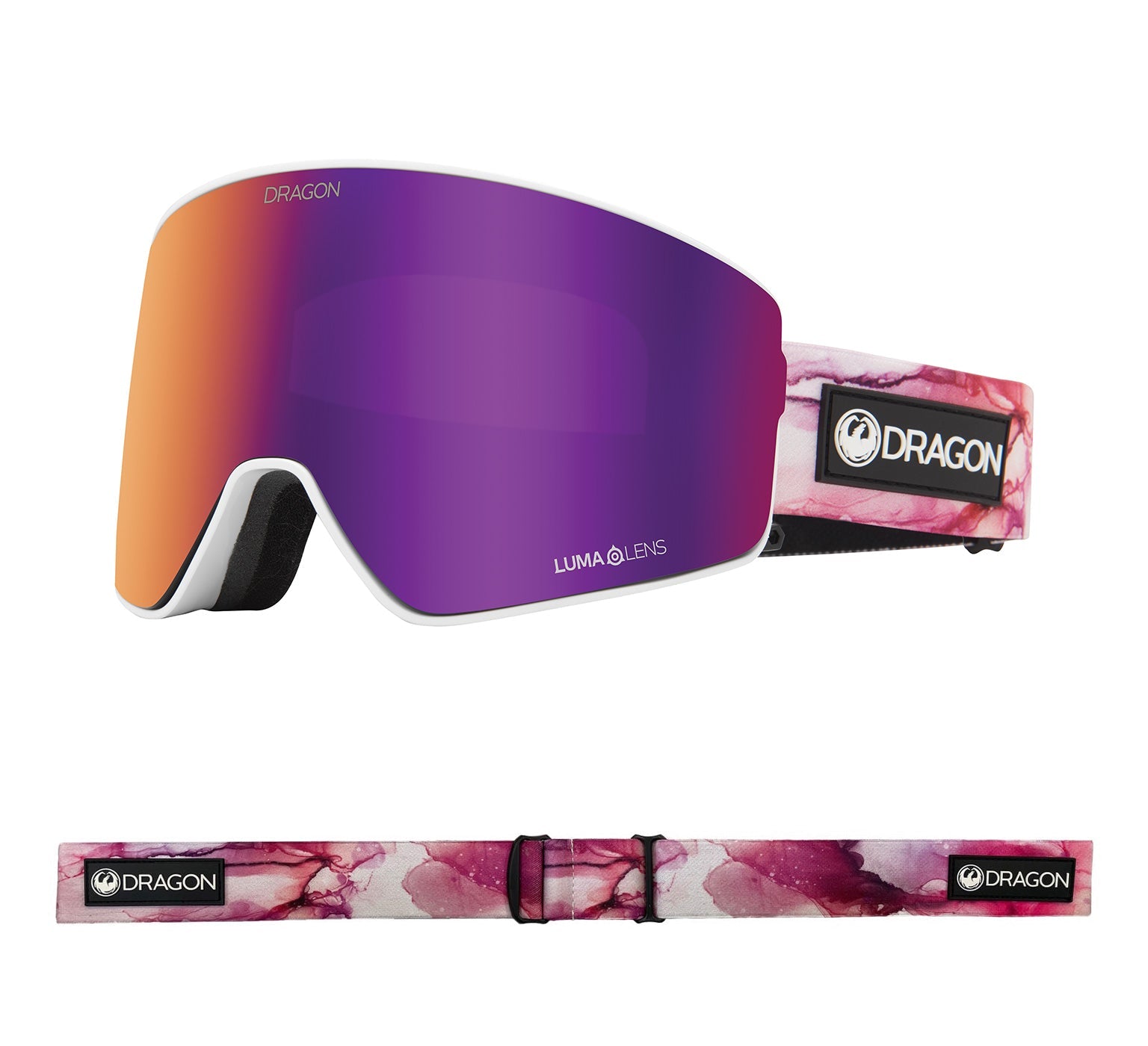 PXV2 - Merlot with Lumalens Purple Ionized & Lumalens Light Rose Lens