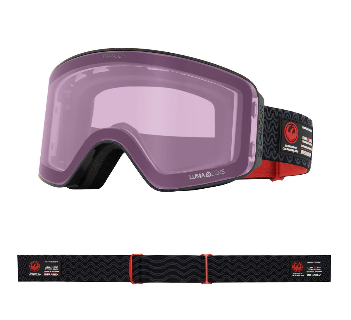 NFX MAG OTG - Obsidian with Lumalens Solace IR & Lumalens Violet Lens