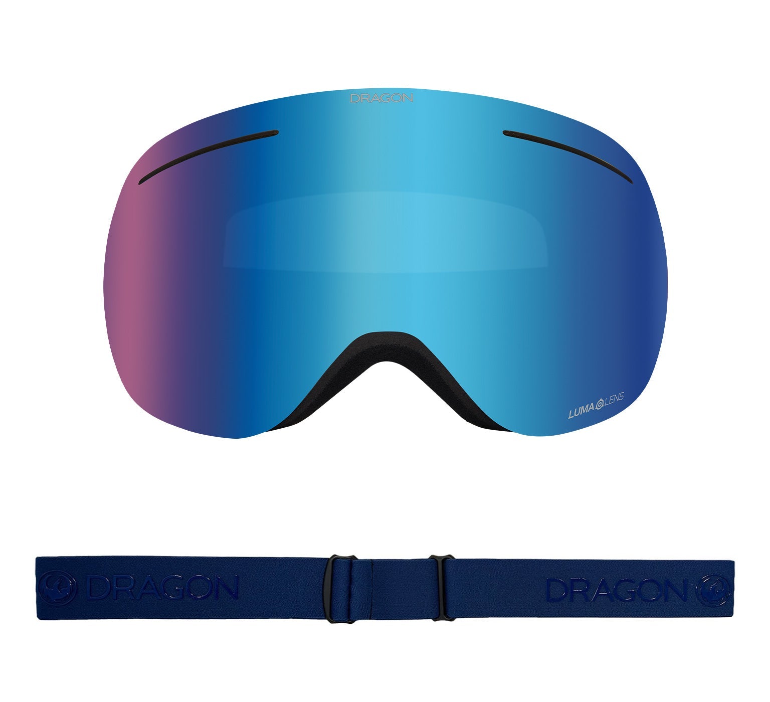 X1 - Navy with Lumalens Blue Ionized & Lumalens Amber Lens