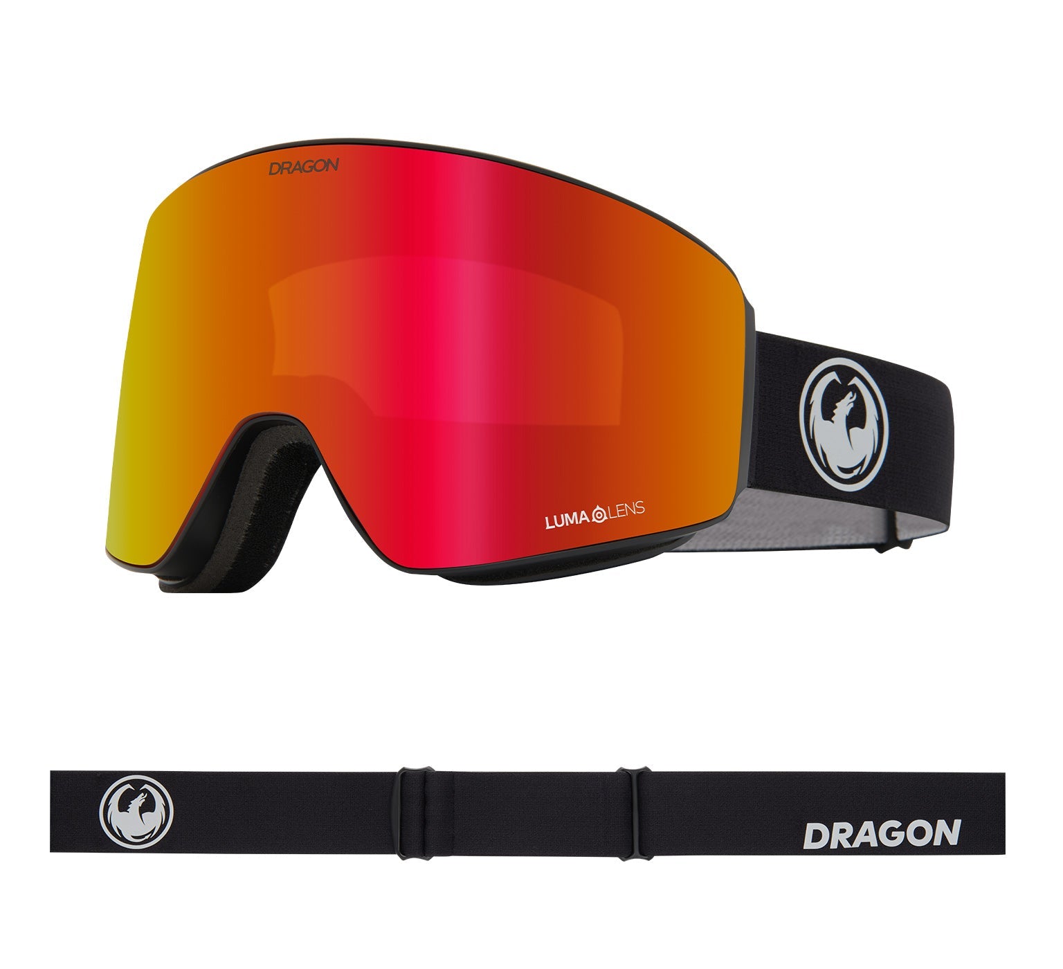 PXV - Nouveau Black with Lumalens Red Ionized & Lumalens Light