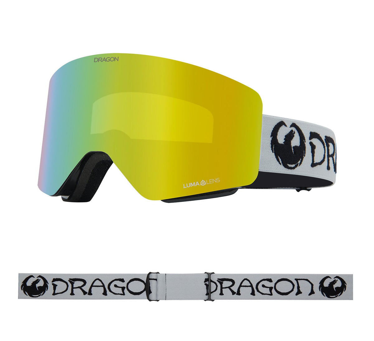R1 OTG - Classic Grey with Lumalens Gold Ionized &amp; Lumalens Amber Lens