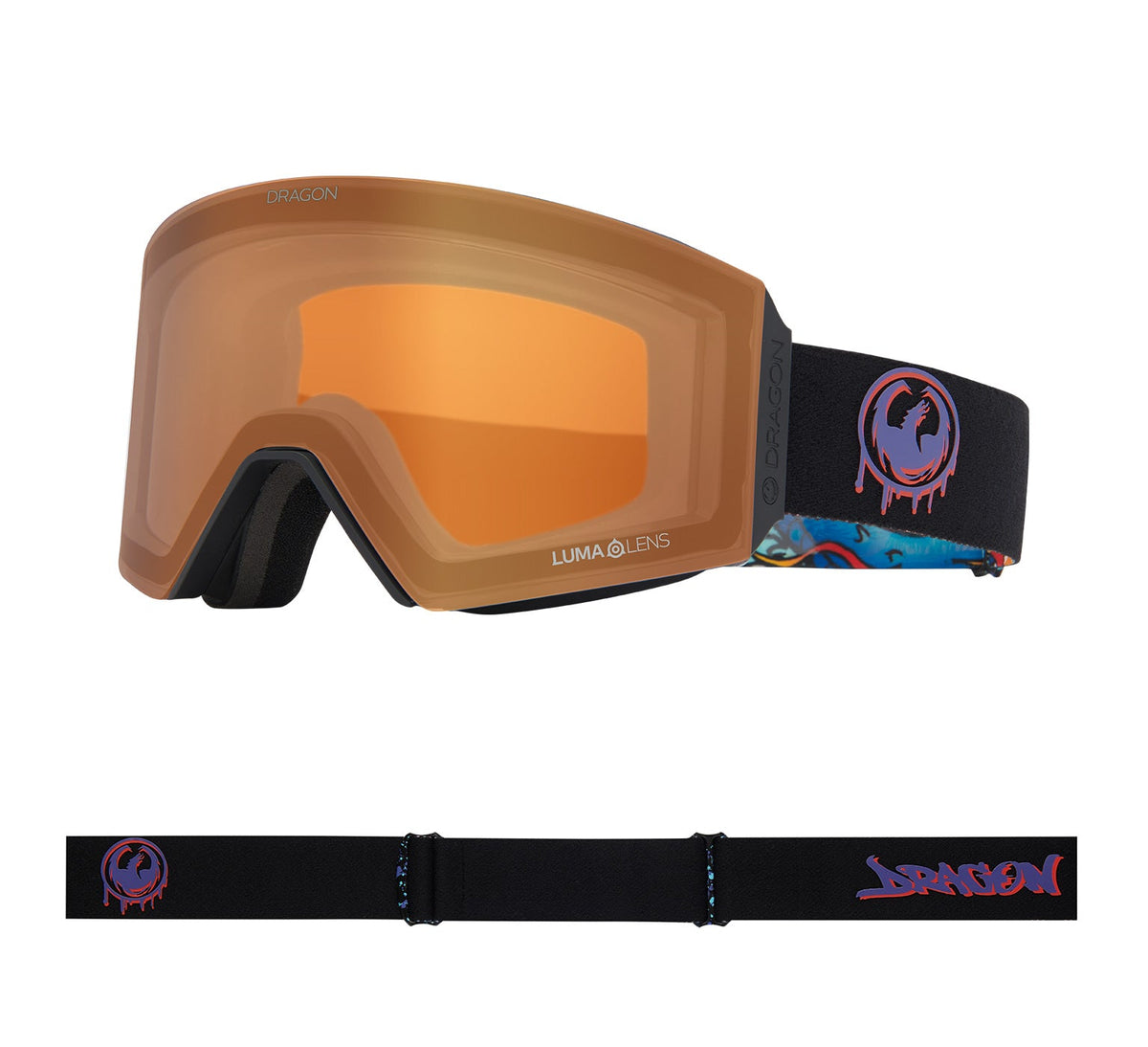 RVX MAG OTG - Rattled with Lumalens Red Ionized & Lumalens Amber Lens