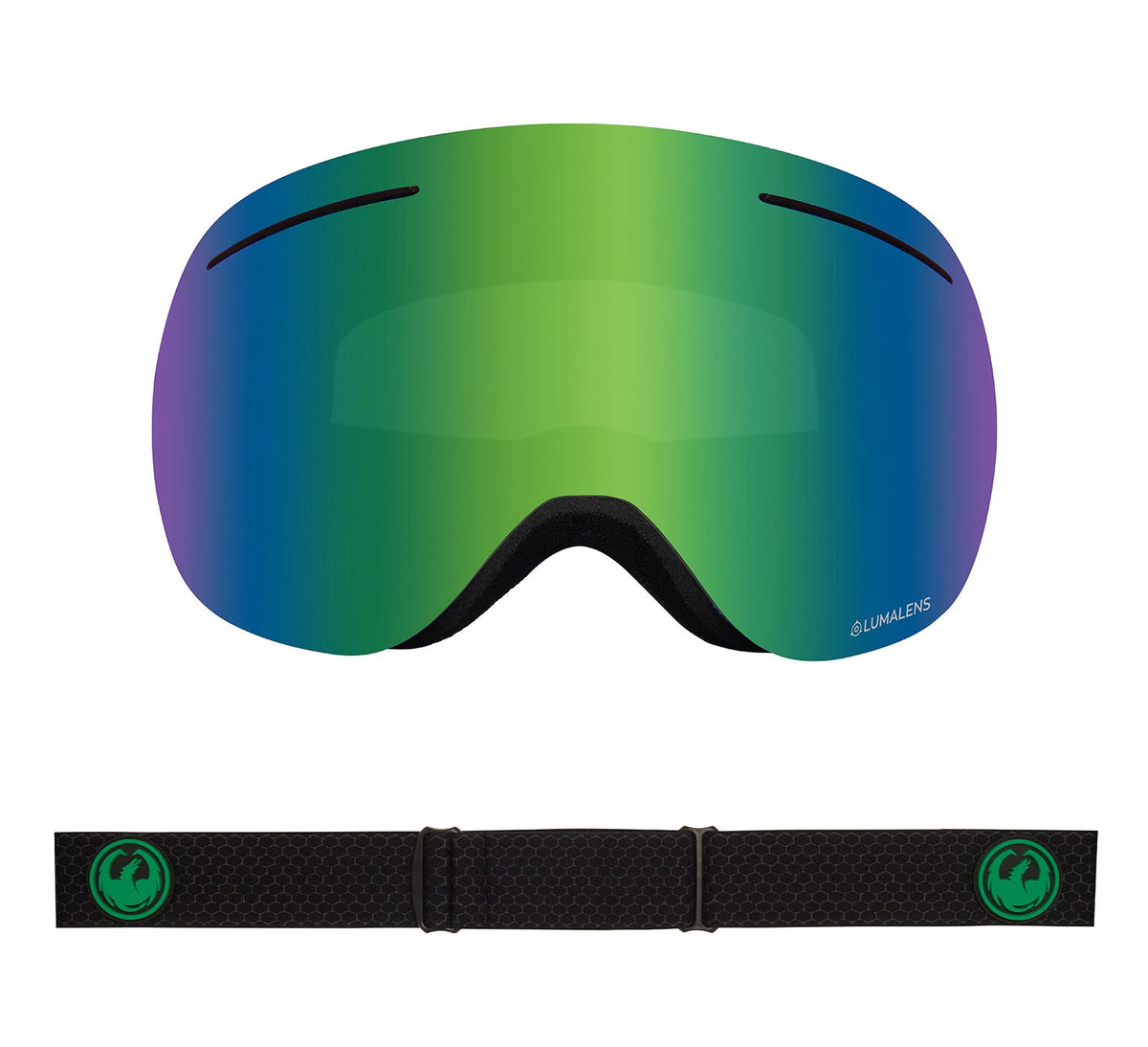 X1 - Split with Lumalens Green Ionized & Lumalens Amber Lens