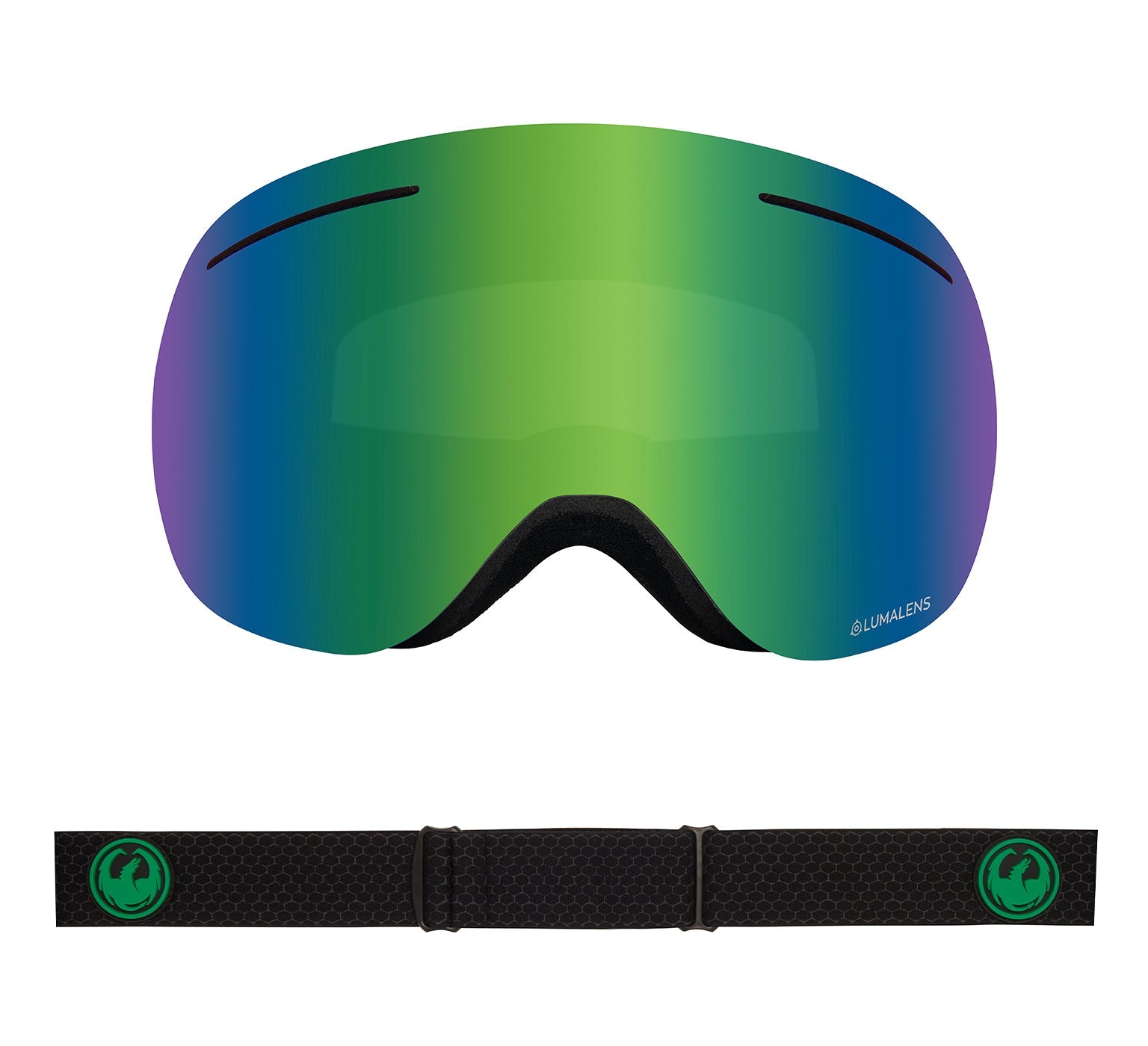 X1 - Split with Lumalens Green Ionized & Lumalens Amber Lens