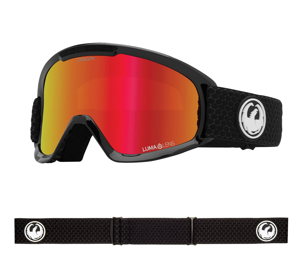 DX2 - Split with Lumalens Red Ionized &amp; Lumalens Rose Lens