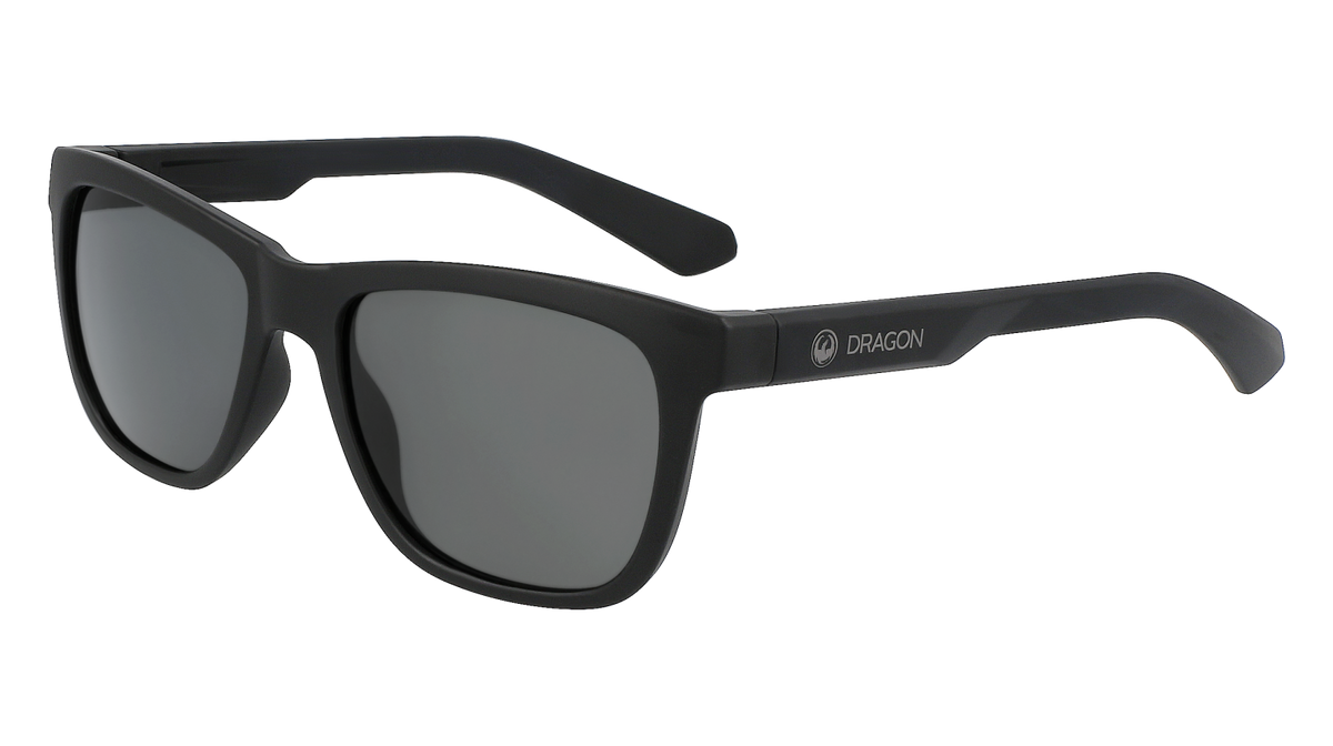 BISHOP - Matte Black H2O with Polarized Lumalens Smoke Lens